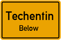 Kadower Weg in TechentinBelow