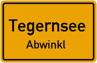 Schorner Strandweg in TegernseeAbwinkl