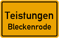 Hauptstraße in TeistungenBleckenrode