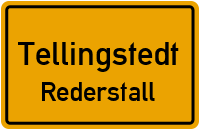 Rederstaller Straße in TellingstedtRederstall
