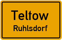 Stahnsdorfer Straße in TeltowRuhlsdorf