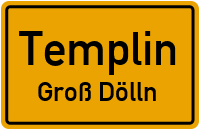 Reihenstraße in TemplinGroß Dölln