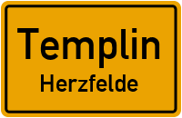 Herzfelder Damm in TemplinHerzfelde
