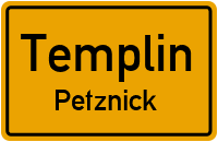 Prenzlauer Chaussee in TemplinPetznick