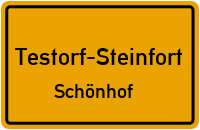 Parkweg in Testorf-SteinfortSchönhof