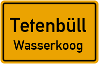 Norderfriedrichskooger Straße in TetenbüllWasserkoog