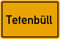 City Sign Tetenbüll