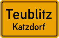 Liebigstraße in TeublitzKatzdorf