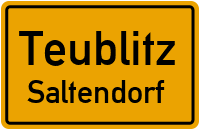 Postweg in TeublitzSaltendorf