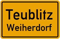 Straßenverzeichnis Teublitz Weiherdorf