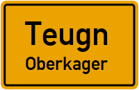 Straßen in Teugn Oberkager