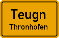 Straßen in Teugn Thronhofen