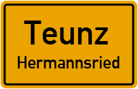 Straßen in Teunz Hermannsried