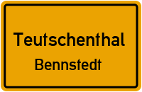 Zscherbener Straße in TeutschenthalBennstedt