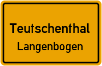 Straßenverzeichnis Teutschenthal Langenbogen