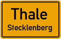Hauptstraße in ThaleStecklenberg