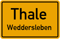 Bockstraße in 06502 Thale (Weddersleben)