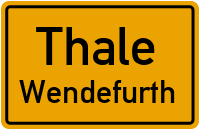 Hangstraße in ThaleWendefurth