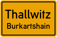 Straße der Einheit in ThallwitzBurkartshain