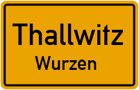 Bahnhofstraße in ThallwitzWurzen