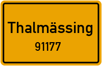 Straßen in 91177 Thalmässing