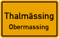 Straßenverzeichnis Thalmässing Obermassing