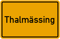 Nürnberger Straße in Thalmässing