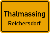 Straßenverzeichnis Thalmassing Reichersdorf