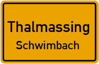 Straßenverzeichnis Thalmassing Schwimbach