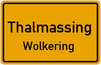 Straßenverzeichnis Thalmassing Wolkering