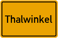 City Sign Thalwinkel