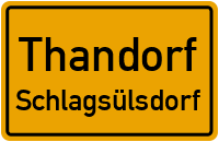 Feldweg in ThandorfSchlagsülsdorf