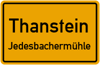 Straßenverzeichnis Thanstein Jedesbachermühle