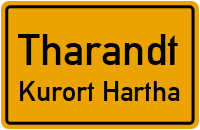 Siedlung in TharandtKurort Hartha