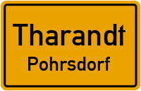 Dorfstraße in TharandtPohrsdorf