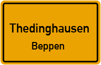 Beppener Straße in ThedinghausenBeppen