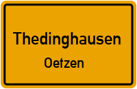 Boschstraße in ThedinghausenOetzen