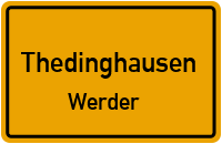 Werder Dorfstraße in ThedinghausenWerder