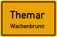 Mittlere Dorfstraße in ThemarWachenbrunn