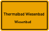 Eisenbergstraße in Thermalbad WiesenbadWiesenbad