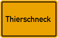 City Sign Thierschneck