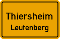 Straßenverzeichnis Thiersheim Leutenberg