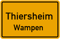 Straßen in Thiersheim Wampen