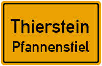 Straßenverzeichnis Thierstein Pfannenstiel