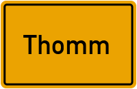 Fahrtweg in 54317 Thomm