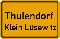 Old-Buern-Weg in ThulendorfKlein Lüsewitz