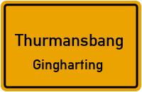 Ginghartinger Straße in ThurmansbangGingharting