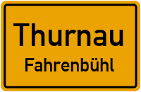 Straßenverzeichnis Thurnau Fahrenbühl