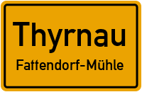 Straßenverzeichnis Thyrnau Fattendorf-Mühle