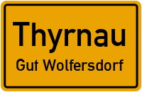 Straßenverzeichnis Thyrnau Gut Wolfersdorf